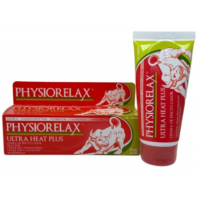 Physiorelax ULTRA HEAT PLUS 75mL Physiorelax 168855.2 Articulaciones, Huesos, Tendones y Musculos, componen el Aparato Locomo...