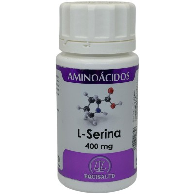 L-Serina 400mg en 50 y 180 Cápsulas de Equisalud Equisalud EQU-02830-02653 Aminoácidos salud.bio