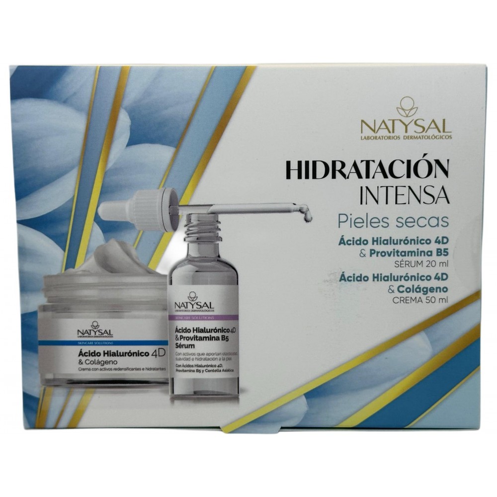 Estuche PACK Ácido Hilaurónico 4D + Cólageno de Natysal Natysal NAT-13679 Cosmética Natural salud.bio