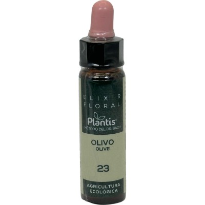 Olivo (23) Olive Elixir Floral Ecológico de PLANTIS (Dr. Bach) Artesania Agrícola ART-09023 Estados emocionales, ansiedad, es...