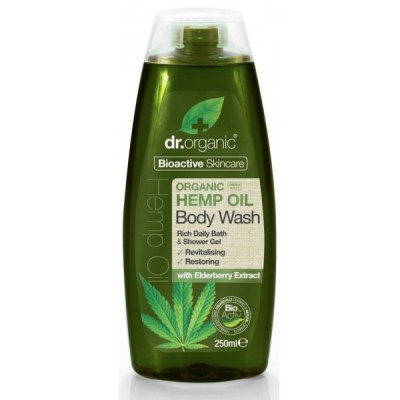Gel de Ducha Aceite de Cañamo de Dr.Organic Doctor Organic DR00494A Cosmética Natural salud.bio