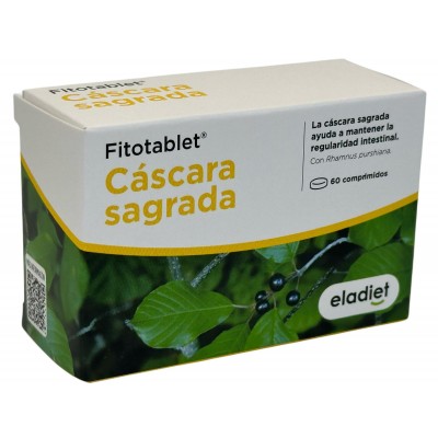 Cáscara Sagrada 317mg, 60 Comprimidos de eladiet Eladiet ELA-58159 Laxantes salud.bio