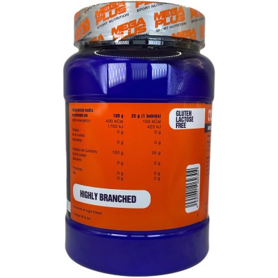 Cyclic Dextrin 1Kg de MegaPlus Megaplus 134041 Suplementos Deportivos (Complementos Alimenticios) salud.bio