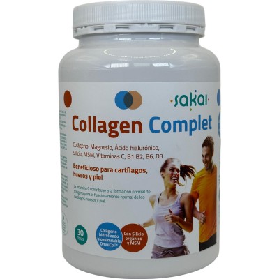 Colágeno collagen complet 30 dosis de Sakai Sakai 8423245100243 Articulaciones, Huesos, Tendones y Musculos, componen el Apar...