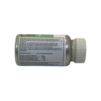 Papaya Enzimas digestivas 90 comprimidos masticables de Solaray SOLARAY SOLA-26535 Ayudas aparato Digestivo salud.bio