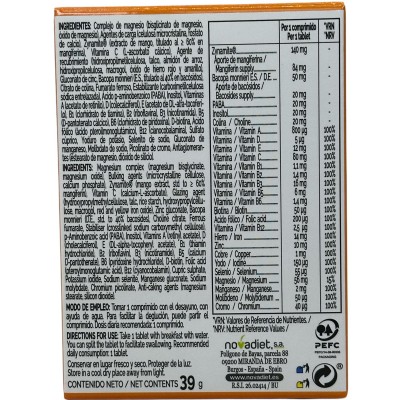 Tantovit multivitaminico 30 comprimidos de Novadiet Novadiet NOV-52080 Vitaminas y Minerales salud.bio