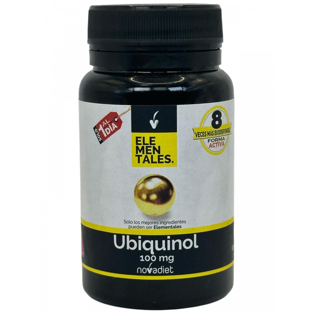Ubiquinol 100mg - Elementales de Novadiet Novadiet 53501 Sistema inmunitario salud.bio
