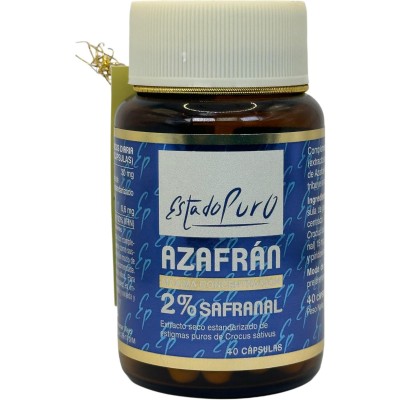 Azafrán (máxima concentración) 425mg 40 cápsulas de Tongil Tongil M03 Estados emocionales, ansiedad, estrés, depresión, relax...