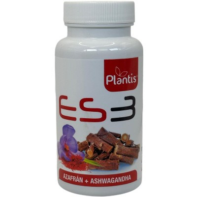 ES3 Azafran (Affron®) + Ashwagandha (KSM-66®) 30 cápsulas de PLANTIS Artesania Agrícola ART-03816 Estados emocionales, ansied...