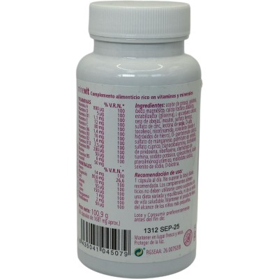 MINEVIT Aporte (complejo de vitaminas + minerales) de Plantis Artesania Agrícola 092014 Vitaminas y Minerales salud.bio