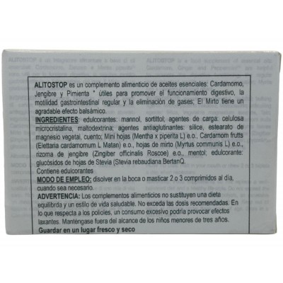 Alito Stop 30 Comprimidos de GRICAR Herbofarm GRICAR IN N010 Ayudas aparato Digestivo salud.bio