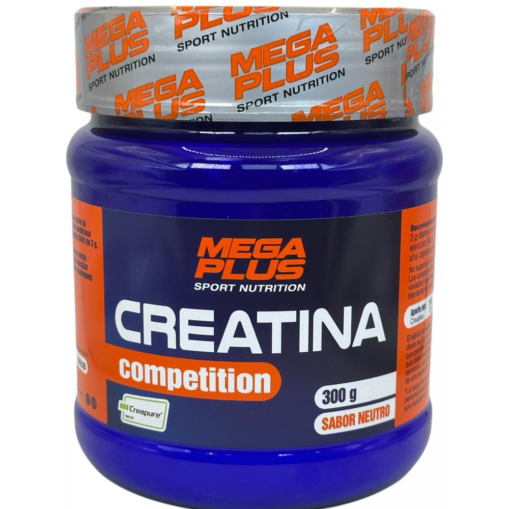 Creatina (CREAPURE®) 300gr sabor neutro serie competition de MEGAPLUS Megaplus ART-06568 Suplementos Deportivos (Complementos...