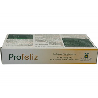 Profeliz (Estado de ánimo positivo) con Azafrán, 40 Cápsulas de Tegor Tegor TEG-06220 Estados emocionales, ansiedad, estrés, ...