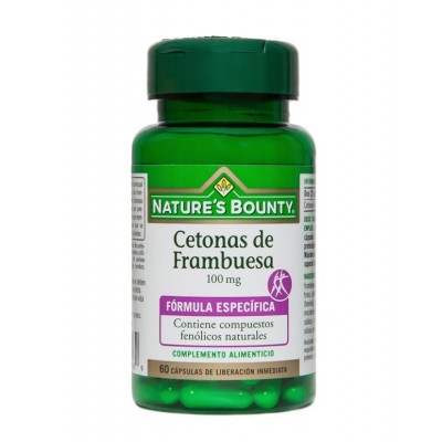 Cetonas de Frambuesa y Extractos de Granos de Café Verde Nature's Bounty NATURE´S BOUNTY 03606 Control de Peso salud.bio