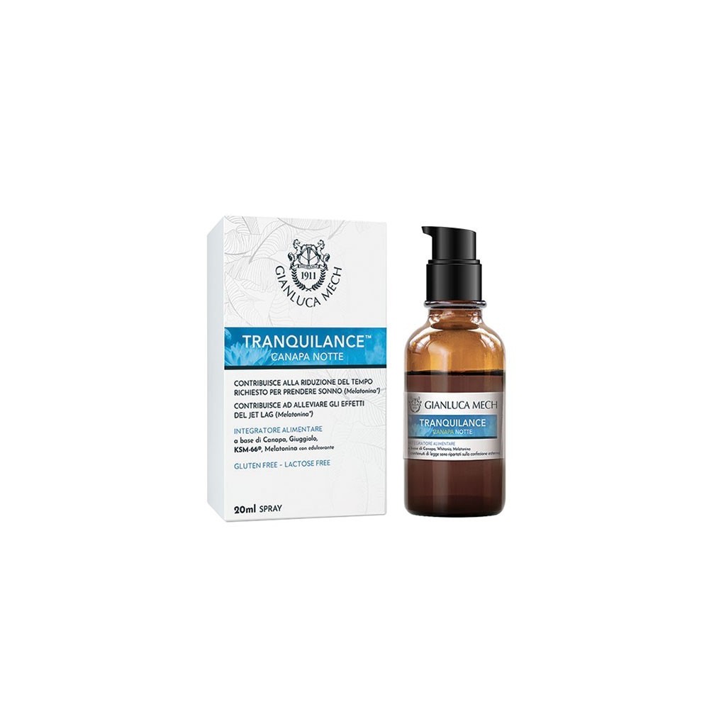 Tranquilance Canapa NOTTE 20ml de Gianluca Mech GIANLUCA MECH GFI20S00 Estados emocionales, ansiedad, estrés, depresión, rela...