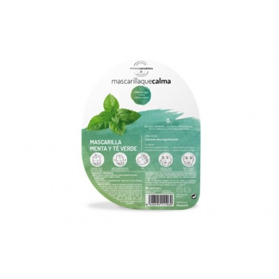 Mascarilla que calma Menta y té verde de Herbora Herbora h11106 Cosmética Natural salud.bio
