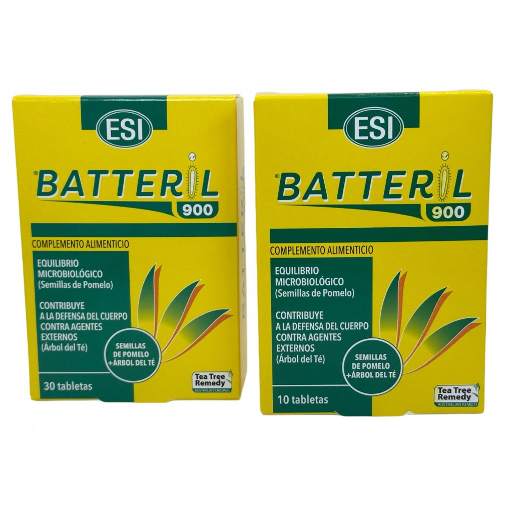 BATTERIL 900 en 10 ó 30 Comprimidos de ESI ESI ESI-13114-13052 Ayudas aparato Digestivo salud.bio