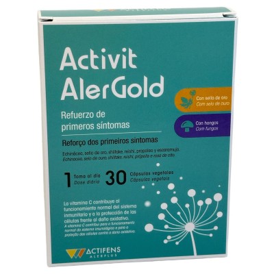 ACTIVIT ALERGOLD Actifens Alerplus (antiguo ACTIVIT GOLD) 30 cápsulas vegetales de Herbora Herbora HER-23301 Sistema inmunita...