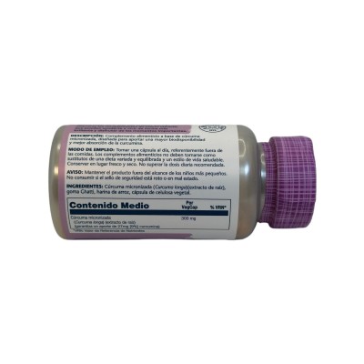 SUPER TURMERIC (Cúrcuma extracto de Raiz) 30 cápsulas vegetales de Solaray SOLARAY SOLA-49084 Suplementos Naturales acción An...
