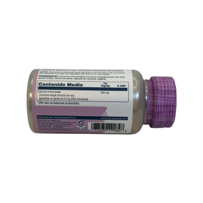 SUPER TURMERIC (Cúrcuma extracto de Raiz) 30 cápsulas vegetales de Solaray SOLARAY SOLA-49084 Suplementos Naturales acción An...