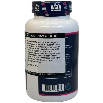 Fenogreco (Fenugreek Alholvas) 600 mg - 120 Tabs de Haya labs Haya Labs HAY-15400 Ayuda Glucemia y Diabetes salud.bio