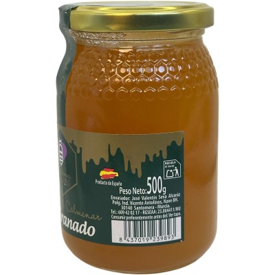 Miel de GRANADO pura y cruda de 500g de La Magia del Colmenar La Magia del colmenar MAG-23989 Miel, Polen, Jalea Real, Propol...