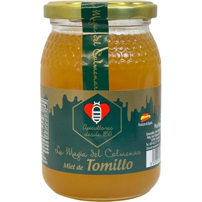 MIEL de Tomillo 500g de la Magia del Colmenar La Magia del colmenar 8437019239022 Miel, Polen, Jalea Real, Propolis salud.bio
