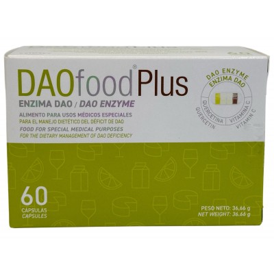 DAOfood® PLUS 60 Cápsulas de Dr Healthcare DR Healthcare 195200.4 Ayudas aparato Digestivo salud.bio