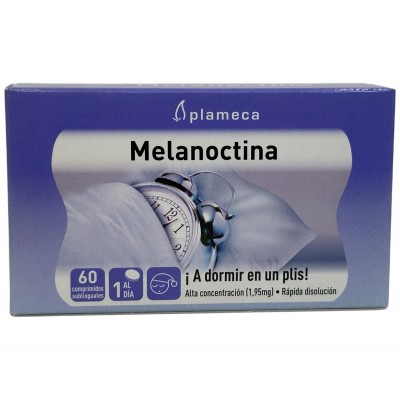 Melanoctina ¡A dormir en un plis! 60 Comprimidos de Plameca Plameca PLA-440800 insomnio y descanso salud.bio