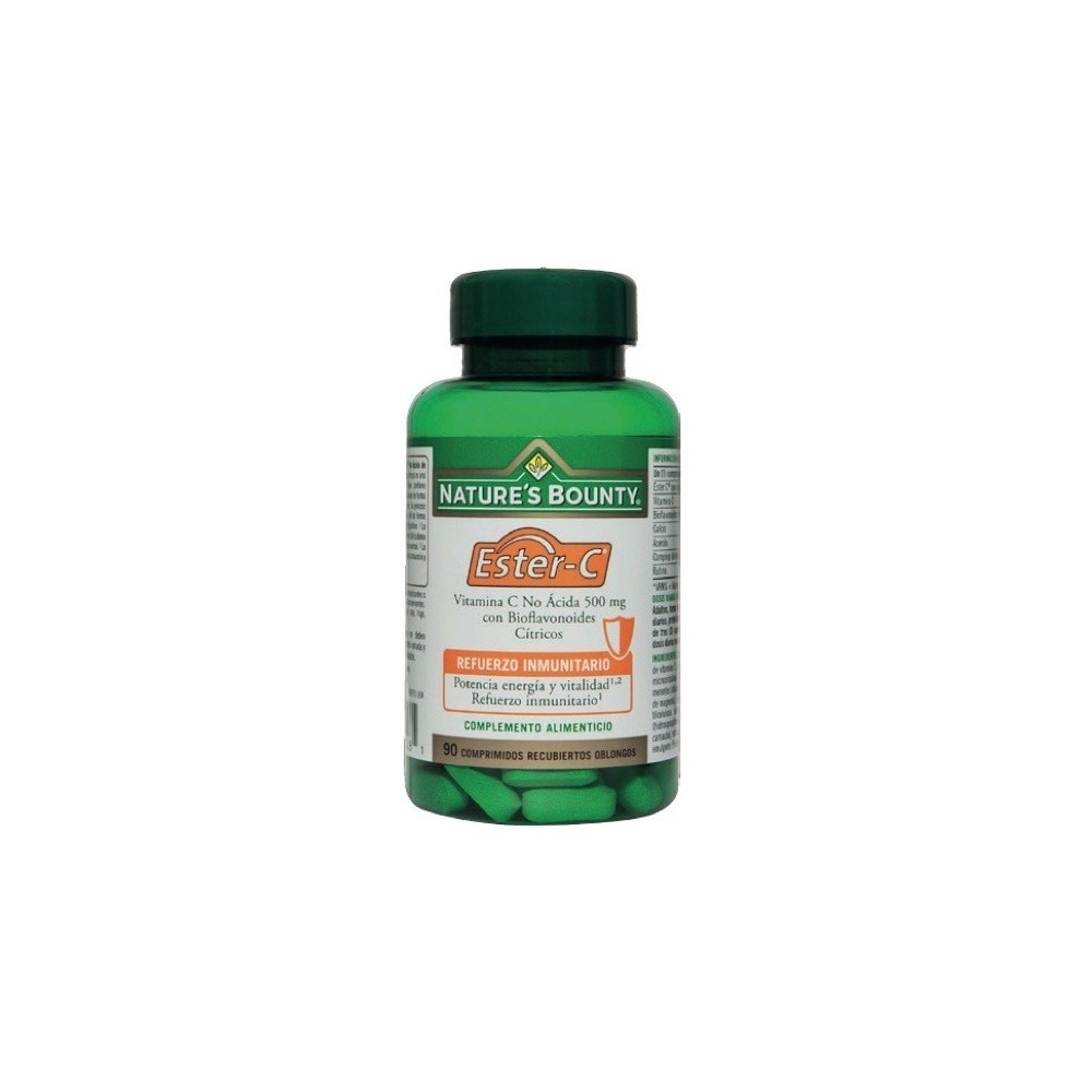 Ester-C 500 mg. Nature's Bounty NATURE´S BOUNTY 03639 Inicio salud.bio
