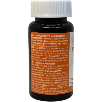 Vitamina C 1000mg VITAHELP 60 cápsulas de Marnys Marnys MN810 Vitamina C salud.bio