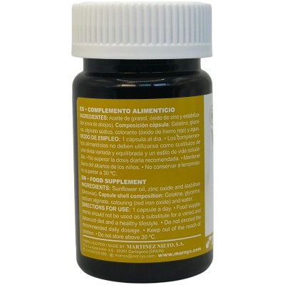 Zinc 25 mg Línea VITAHELP de Marnys Marnys MN808 Vitaminas y Minerales salud.bio