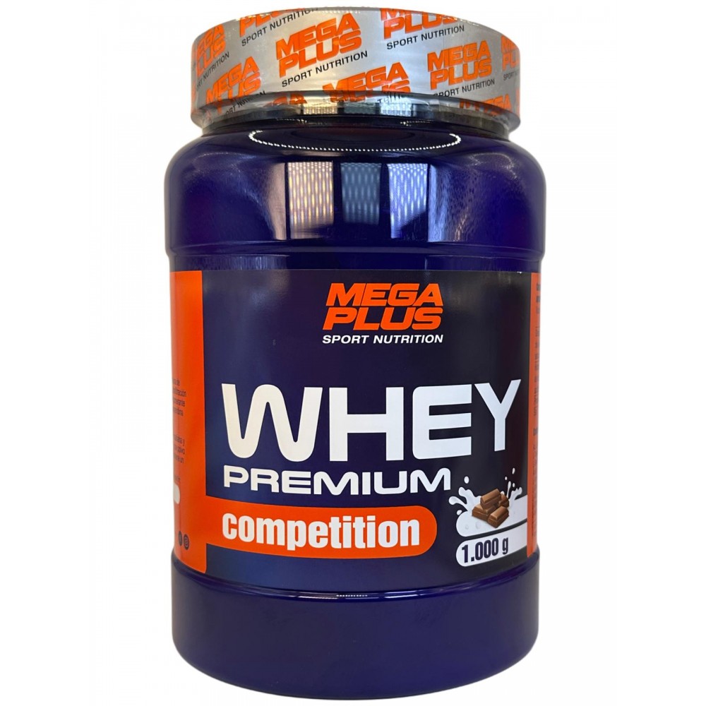 Proteina Whey Premium Competition de Megaplus 1Kg ó 2,5Kg de Megaplus Megaplus MEG-WHEYCOMPE Proteinas salud.bio