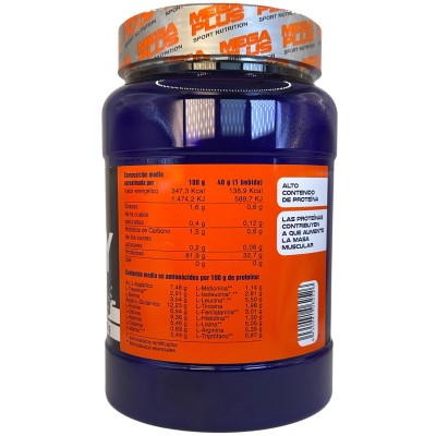 Proteina Whey Premium Competition de Megaplus 1Kg ó 2,5Kg de Megaplus Megaplus MEG-WHEYCOMPE Proteinas salud.bio