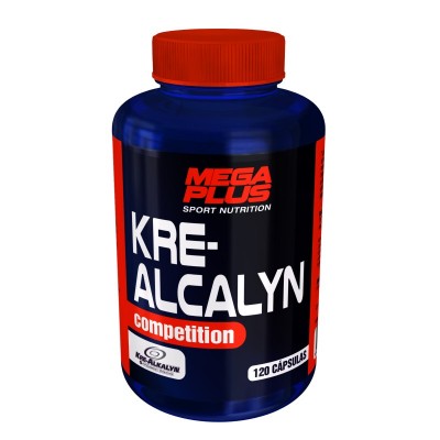 KRE-ALCALYN® (Creatina Alcalina) 120 cápsulas serie competition de MEGAPLUS Artesania Agrícola ART-06565 Suplementos Deportiv...