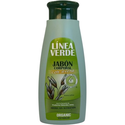Jabón Corporal Con Avena 400ml LÍNEA VERDE de D´Shila D´Shila 5403010400 Cosmética Natural salud.bio