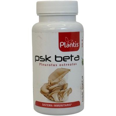 PSK BETA Extracto Pleurutus ostreatus 60 cápsulas de Plantis Artesania Agrícola ART-03852 Sistema inmunitario salud.bio