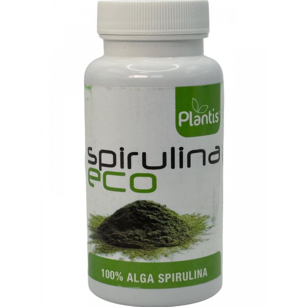 Spirulina Eco (100% Alga spirulina) 180 comprimidos de Plantis Artesania Agrícola ART-03817 Vitaminas y Minerales salud.bio