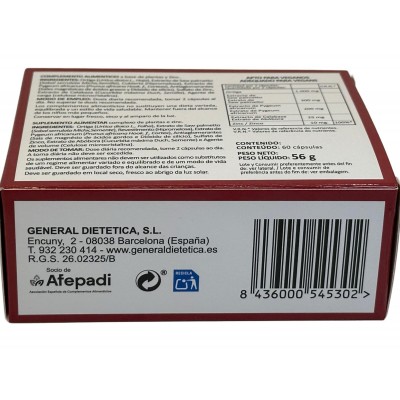 Cucurbita Forte (Prostata) 60 cápsulas de Integralia INTEGRALIA INT-54530 Bienestar urinario. Ayuda en el bienestar urinario....