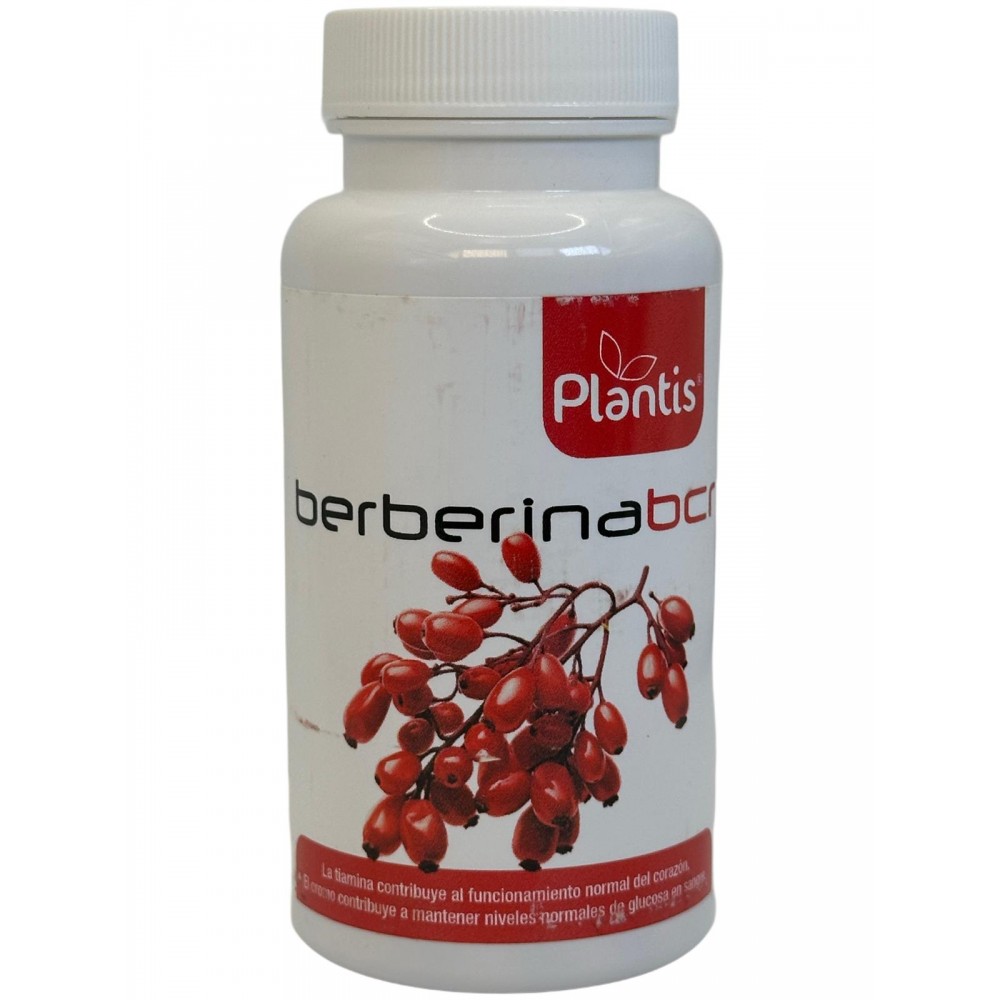 BERBERINA BCR + Cromo 60 cápsulas 770g de Plantis Artesania Agrícola ART-04605 Ayuda Glucemia y Diabetes salud.bio