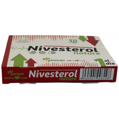 Nivesterol nature (ayuda colesterol) 30 cápsulas de Pinisan Pinisan 106.00118 Ayudas niveles Colesterol y Trigliceridos salud...