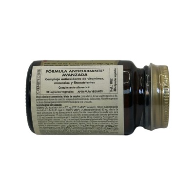 Formula Antioxidante Avanzada, Cápsulas Vegetales de Solgar Solgar  Antioxidantes salud.bio
