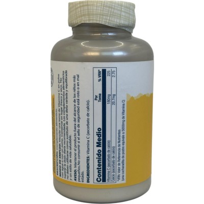 Vitamina C en POLVO no acida 227g de Solaray SOLARAY SM-4497 Vitamina C salud.bio