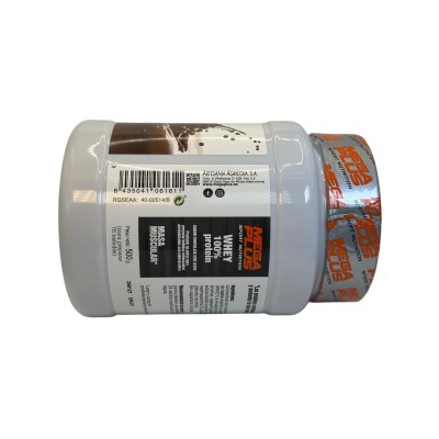 Proteína WHEY 100% PROTEIN 500g de Megaplus Megaplus MEG-06161-06325 Proteinas salud.bio