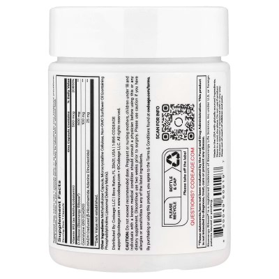 NADH+ liposomal 60 cápsulas vegetales de Codeage Codeage AGE-60919 Antioxidantes salud.bio