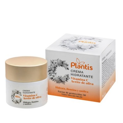 Crema Facial FACIAL HIDRATANTE (VITAMINA C y Aceite de Oliva) de Plantis Artesania Agrícola ART-04558 Cosmética Natural salud...