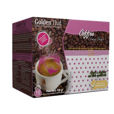 Golden Thai Coffee Reafirmante (Rosa) Golden Thai  Coffe & Tea Healthy Drink Asian  Quemagrasas y similares salud.bio