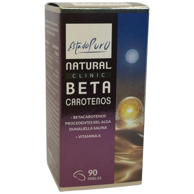 Natural BETA CAROTENOS clinic 90 Perlas de 340mg Estado Puro de Tongil Tongil TON-30238 Antioxidantes salud.bio
