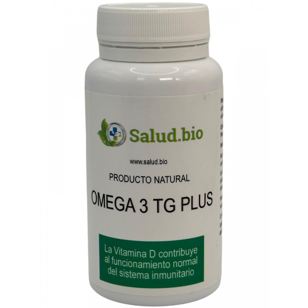 Omega 3 TG Complex (Omega 3 TG + D3 4000 iU) de Salud.bio Espadiet SAB-04010 Ayudas niveles Colesterol y Trigliceridos salud.bio