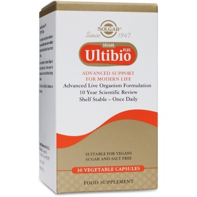 Solgar Ultibio Plus Cápsulas vegetales SOLGAR 1253925 Ayudas aparato Digestivo salud.bio